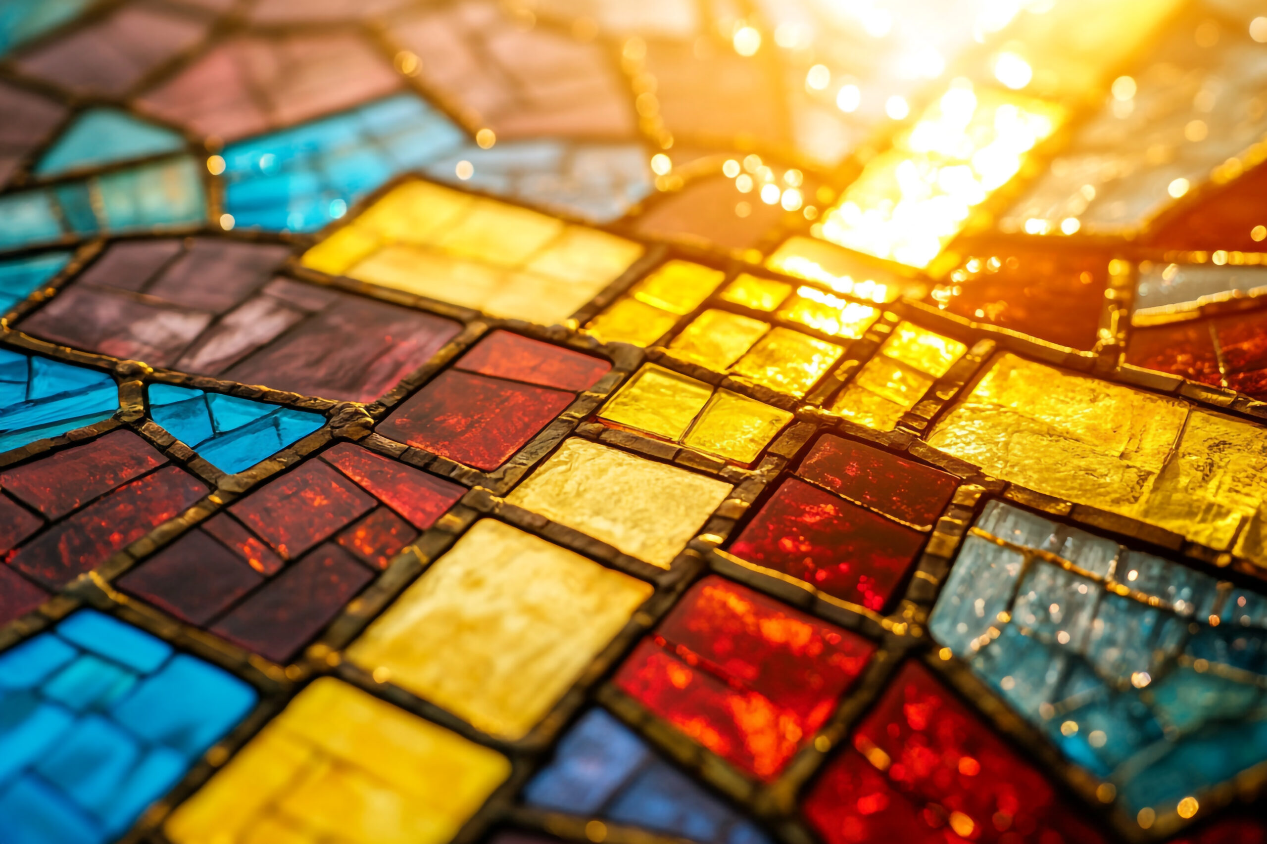 Ryans Creek Baptist Church stained glass window