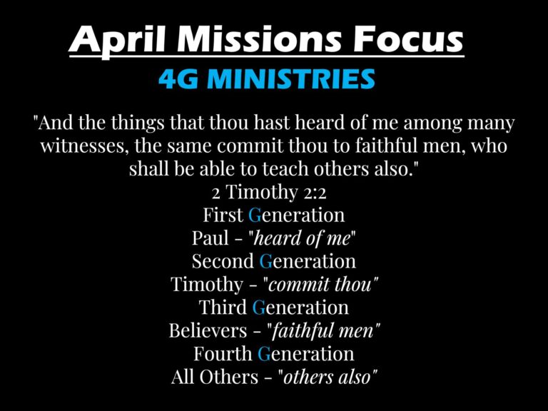 4G Ministries