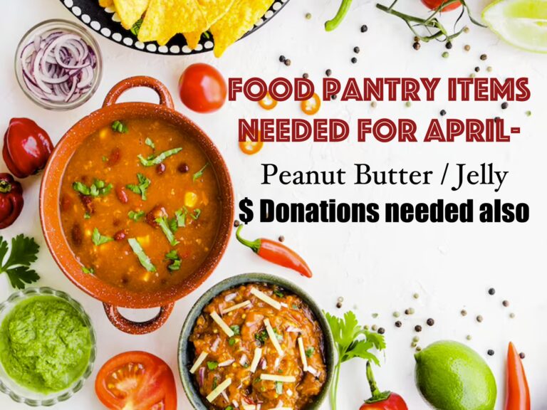 Food Pantry April